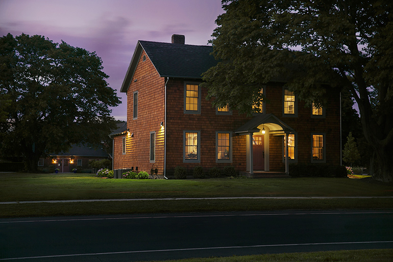Jamesport Vineyards overnight exterior