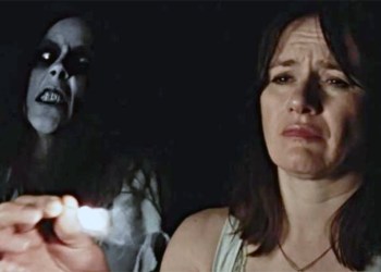 Emily Mortimer in the trailer for 