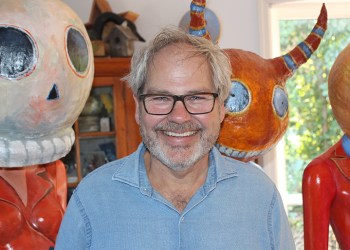 Mickey Paraskevas at home