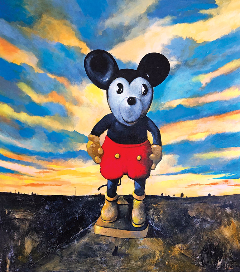 Mickey Paraskevas's new take on another Mickey