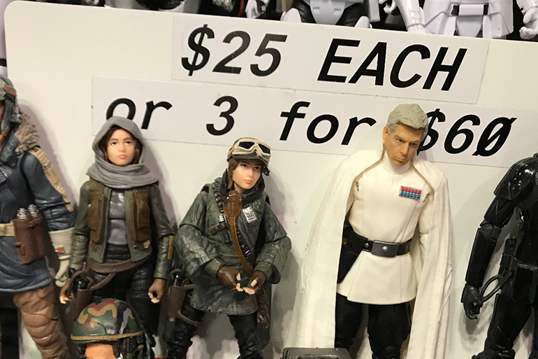 Overpriced toys at NYCC 2018