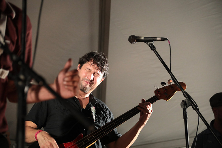 The Scofflaws bass player Brian Duggan