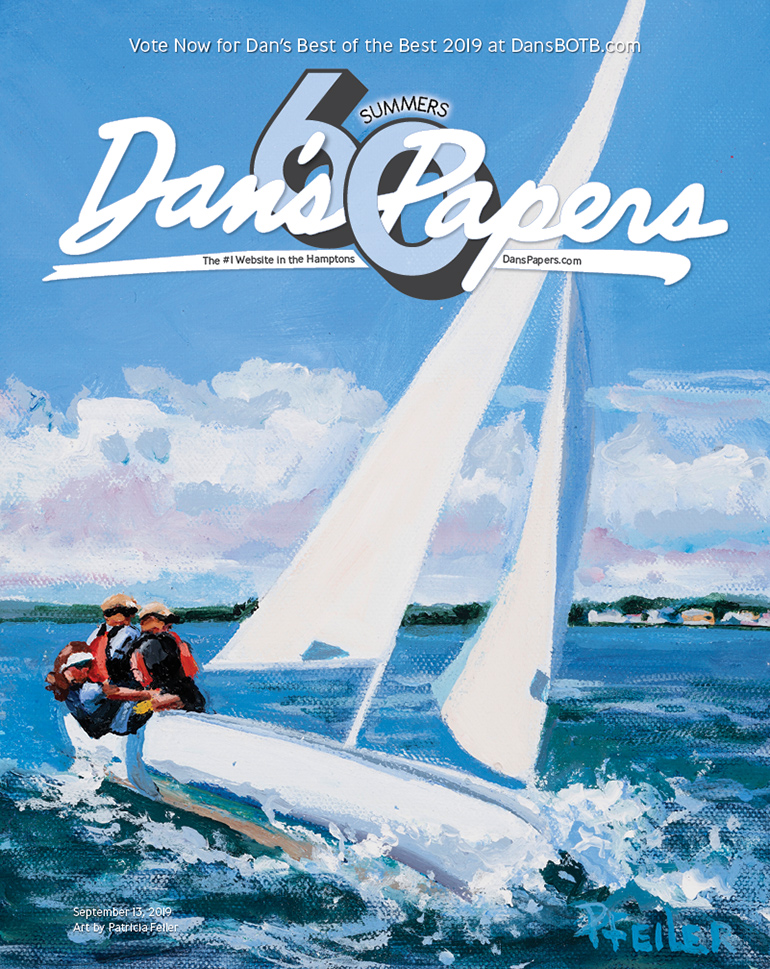 September 13, 2019 Dan's Papers cover art by Patricia Feiler