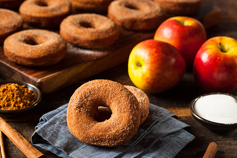Apple cider donuts are a fall must
