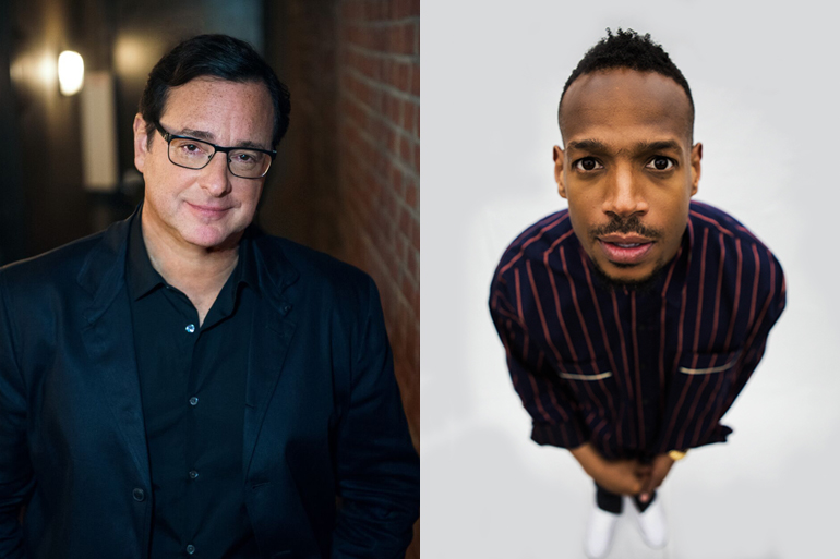 Bob Saget (Photo by Brian Friedman), Marlon Wayans