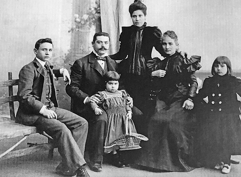Historic Ciuffo family portrait