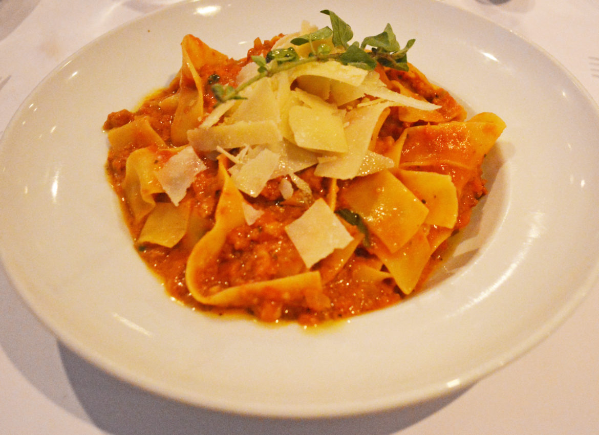 Centro's Pappardelle Bolognese