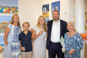 The Skrenta Family: Anna, Daniel, Elisabeth, Stephen with Lisanne Bruno