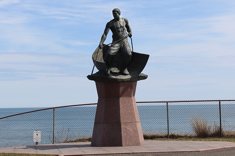 Lost at Sea Memorial in Montauk