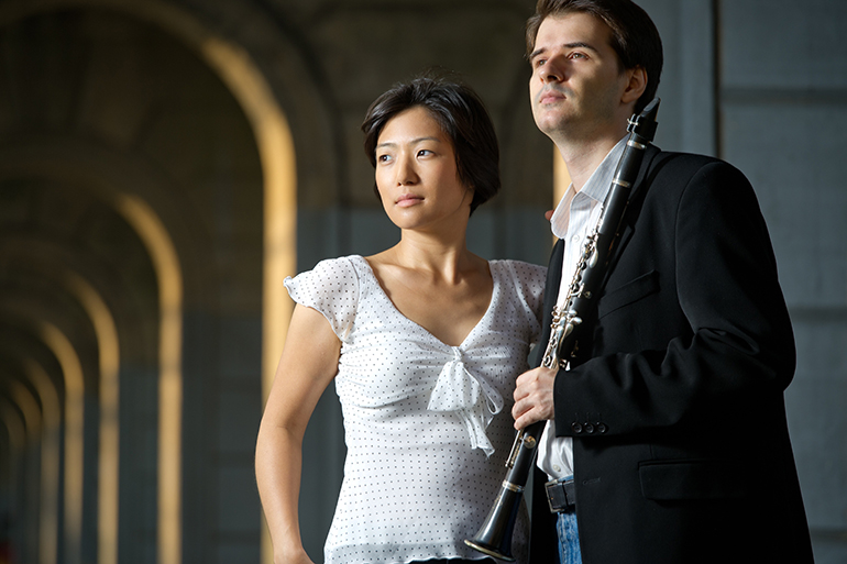 Misuzu Tanaka and Maksim Shtrykov