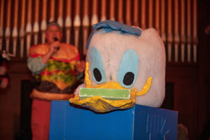 1st Place Costume Contest winner the Donald Duck Pez Dispenser