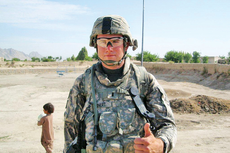 1st Lt. Joseph Theinert in Afghanistan