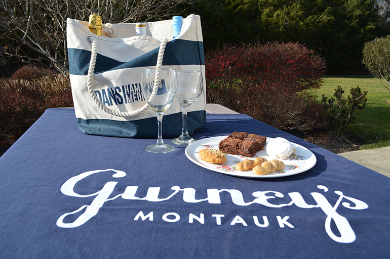 The plush Gurney's Montauk Resort & Seawater Spa blanket is great picnics