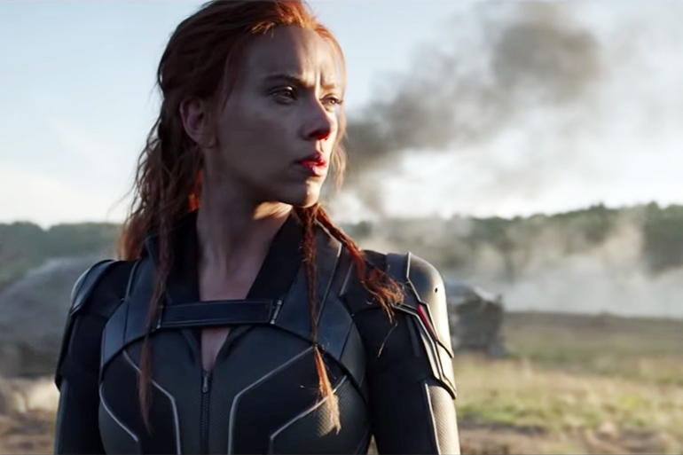 Scarlett Johansson in the Black Widow solo movie