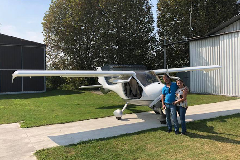 Alessandro Licciardello and Elisa