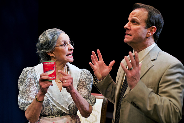 Phyllis March and Steve Ayle in 'Driving Miss Daisy'