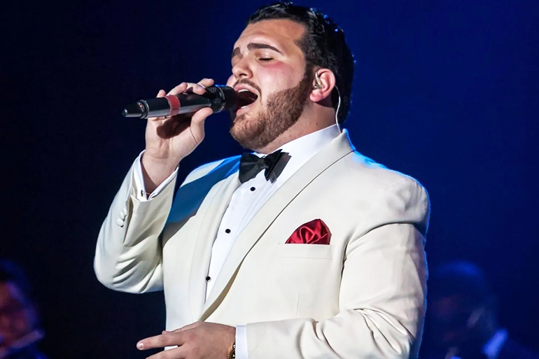 Sal "The Voice" Valentinetti is singing on the North Fork