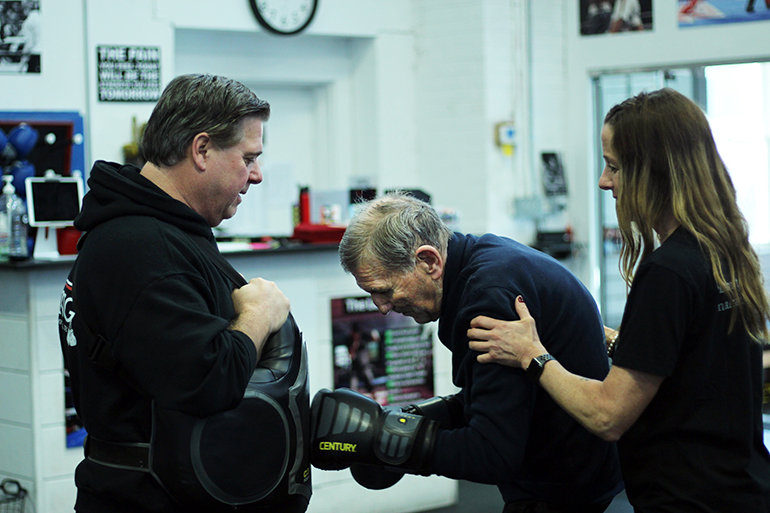 Michael Green, Jim Powers and Debra McKay