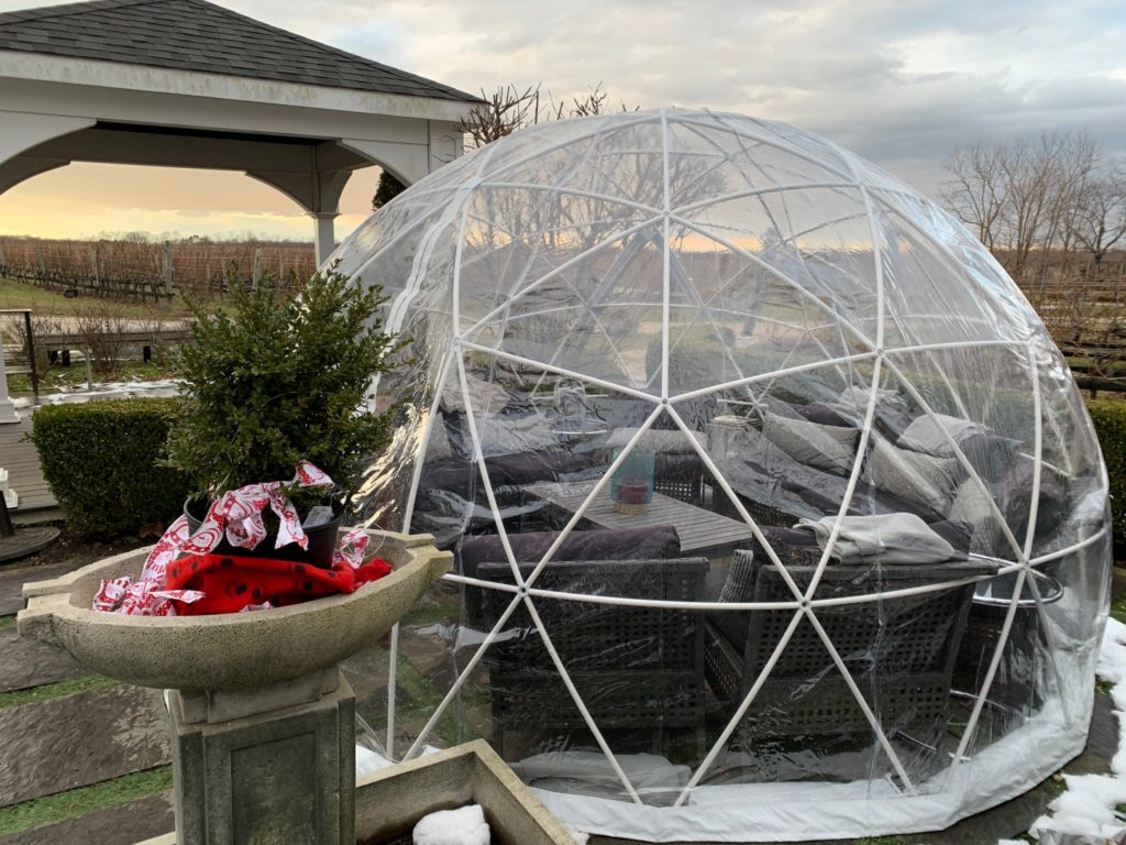 Your Guide to Wining, Dining and Chilling in East End Igloos