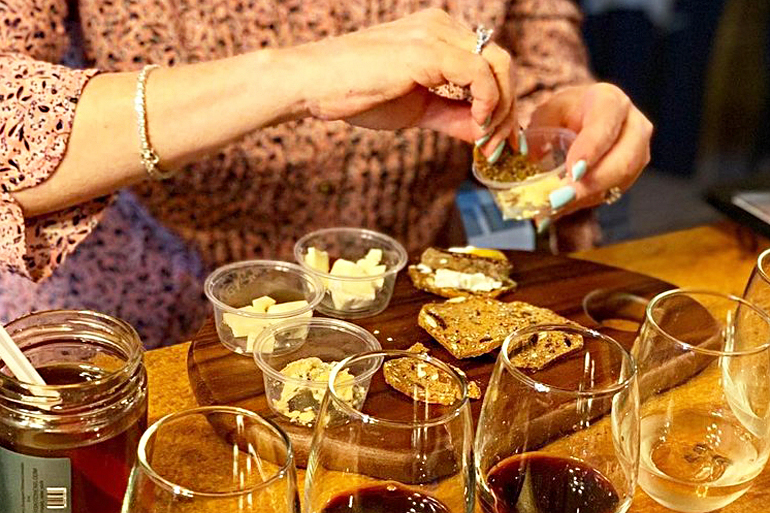 A Sannino Vineyard food and wine pairing