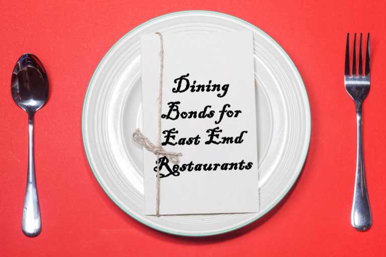 New Dining Bonds Initiative Helps You Support East End Restaurants