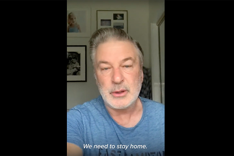 Alec Baldwin says "stay home" in coronavirus PSA for ny.gov/coronavirus