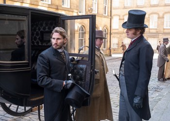 Edward Holcroft and Harry Michell in 
