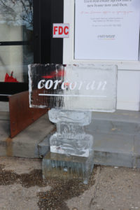 Corcoran ice sculpture by Rich Daly