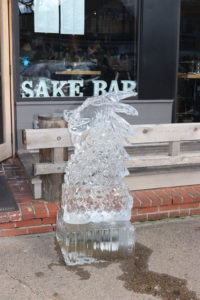 Sen ice sculpture by Rich Daly