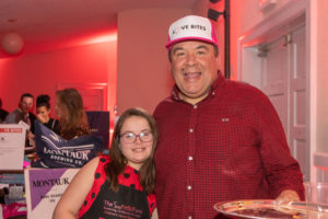 Chef and co-chair of Love Bites Peter Ambrose with daughter Juliet age 10