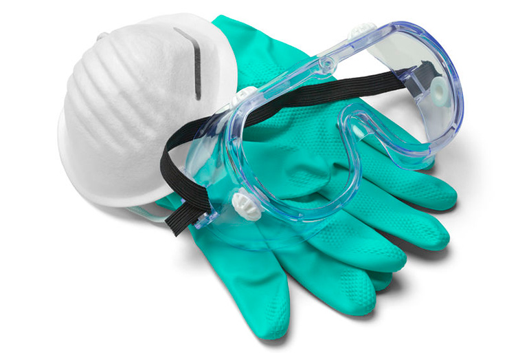 PPE donations: mask, gloves, goggles