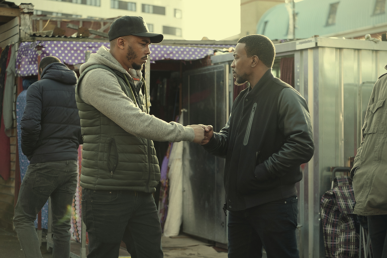 Shone Romulus and Ashley Walters in 'Top Boy' Season 3