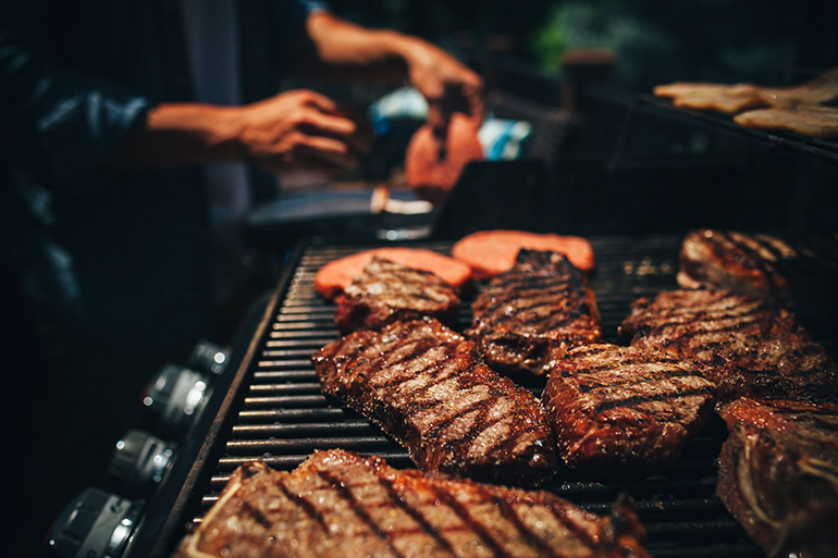 New York Prime Beef meats on the grill, Photo: New York Prime Beef