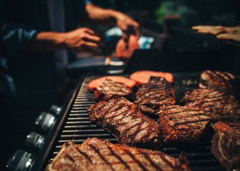 New York Prime Beef meats on the grill, Photo: New York Prime Beef