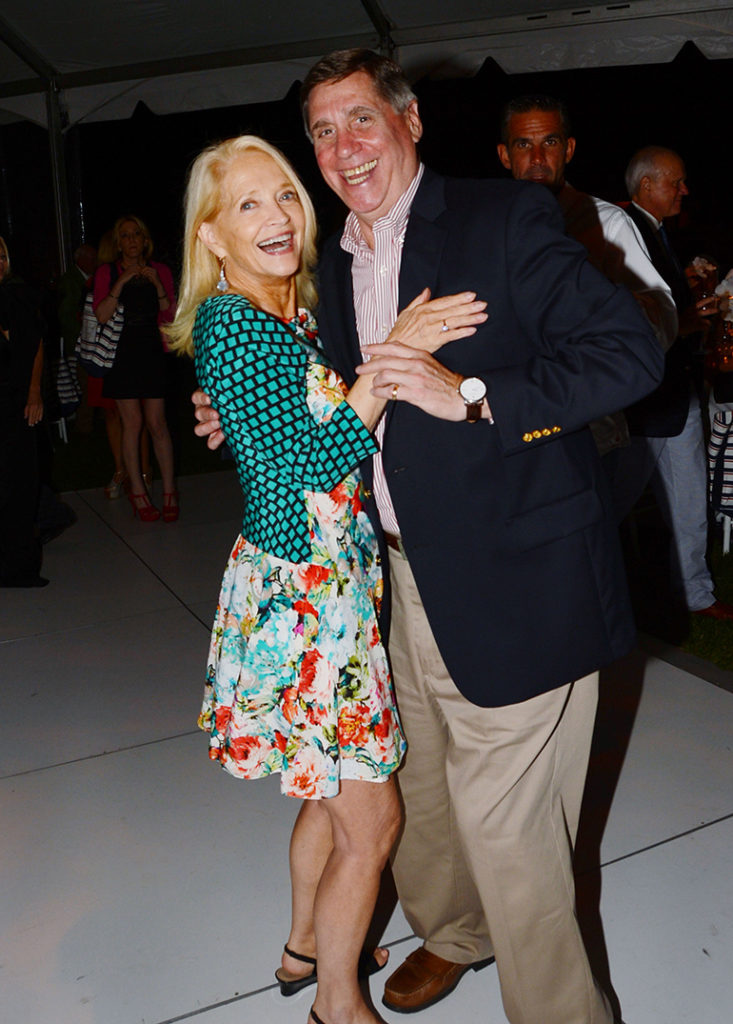 Ruth Appelhof with husband Gary Adamek