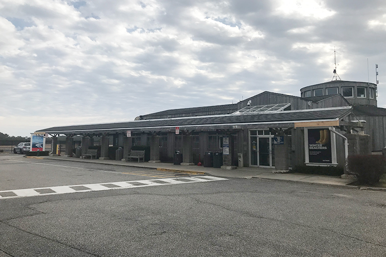 East Hampton Airport building