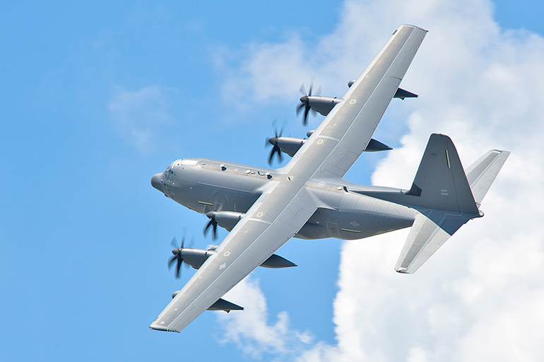 HC-130J Combat King II in flight