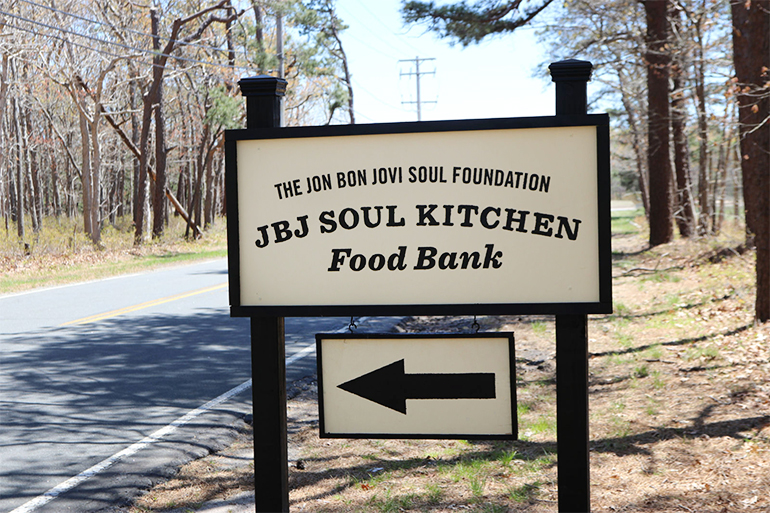 JBJ Soul Kitchen sign in East Hampton