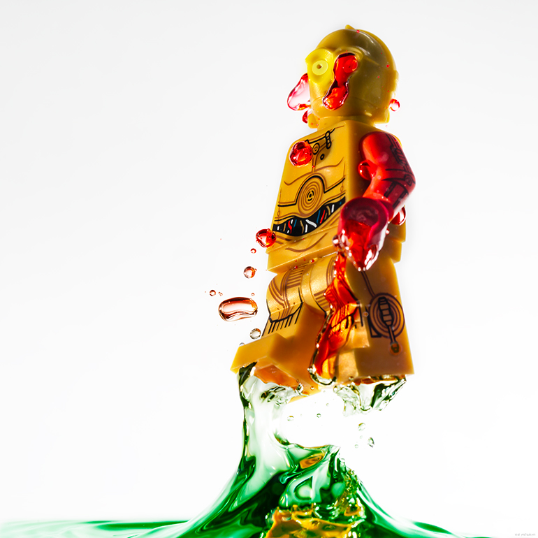 "Oh dear" C-3PO LEGO minifigure