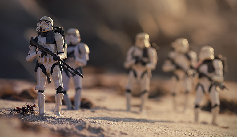 Star Wars the Black Series stormtroopers action figures