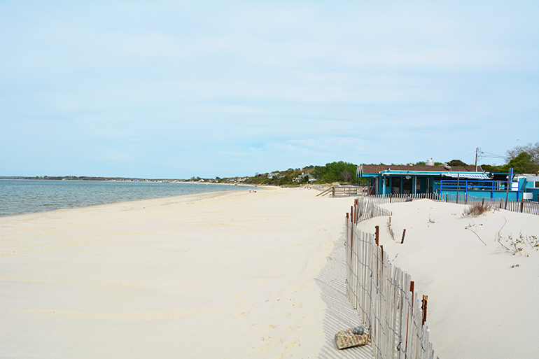 Meschutt Beach in Hampton Bays