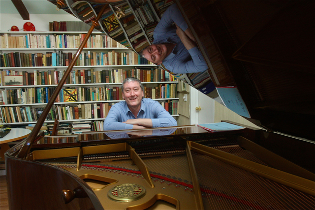 Paolo Bartolani at piano in Southold