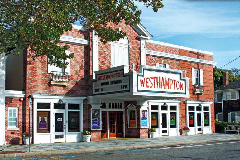 Westhampton Beach Performing Arts Center WHBPAC in summer