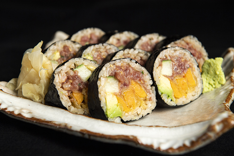 Kissaki sushi rolls, aka maki, Photo: Courtesy Kissaki