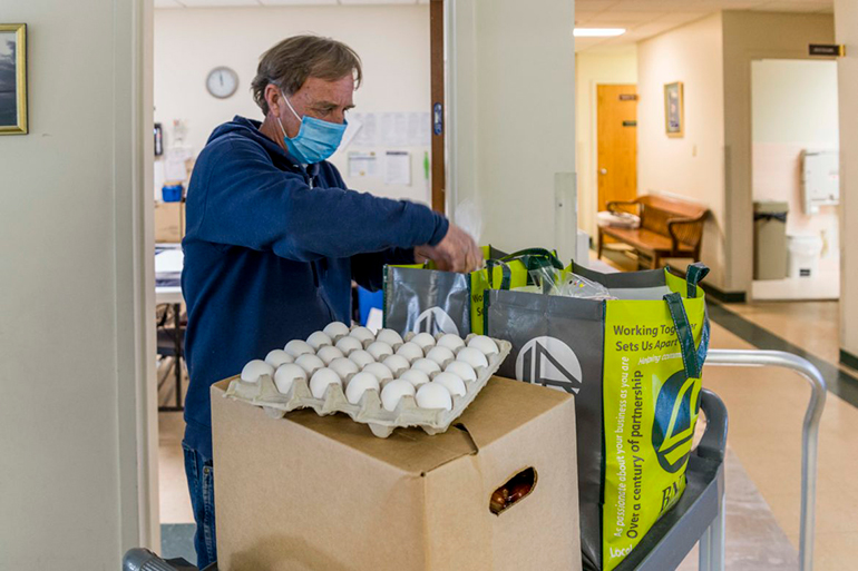 AFTEE delivers at St. Rosalie's