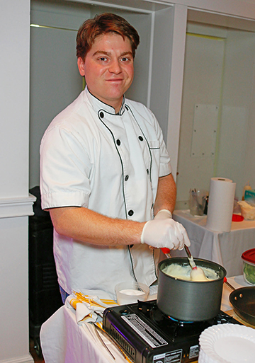 Professional private chef Joe Cipro, Photo: Lenny Stucker for society-in-focus.com