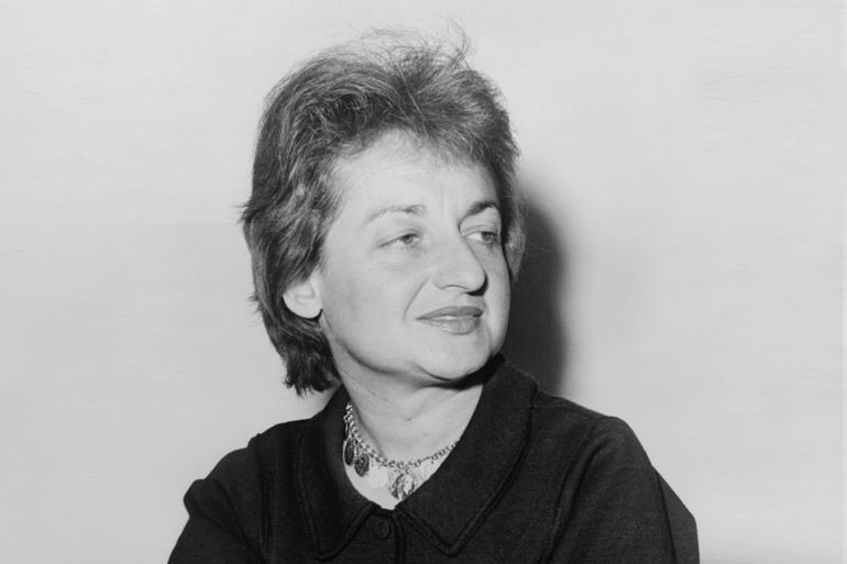 Betty Friedan, Photo: Fred Palumbo, 1960