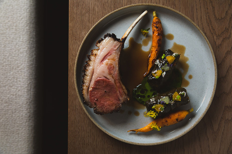 Lamb at North Fork Table & Inn, Photo: Conor Harrigan