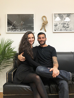 Hamptons, Ink. owners Kat and Mike Maldonado, Photo: Courtesy Hamptons, Ink.