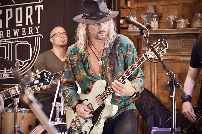 Shepard the Breeze recording for Craft Aid, Photo: Courtesy Main Street Productions